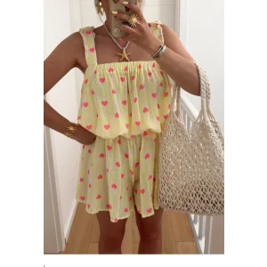 ensemble Top Short - Jaune