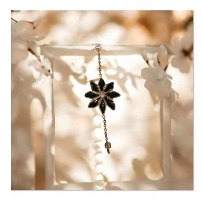 Bracelet chaine à fleur