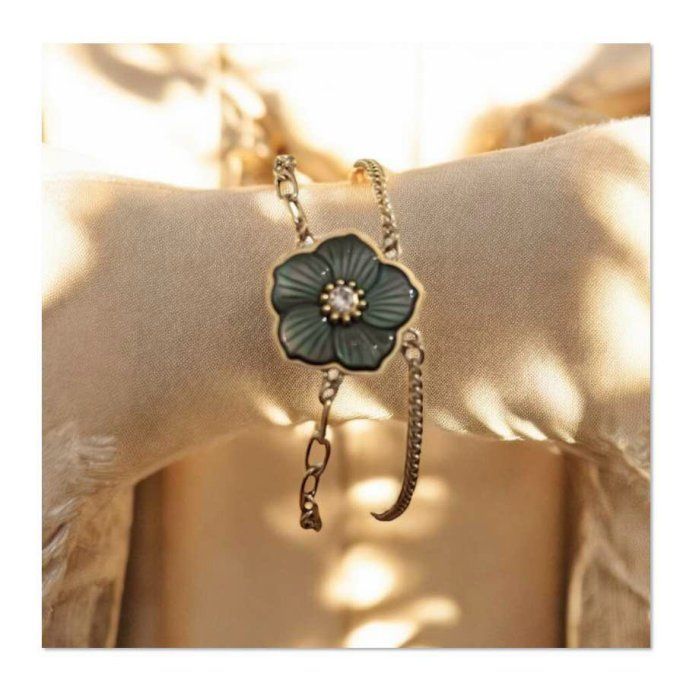 Bracelet a double chaine