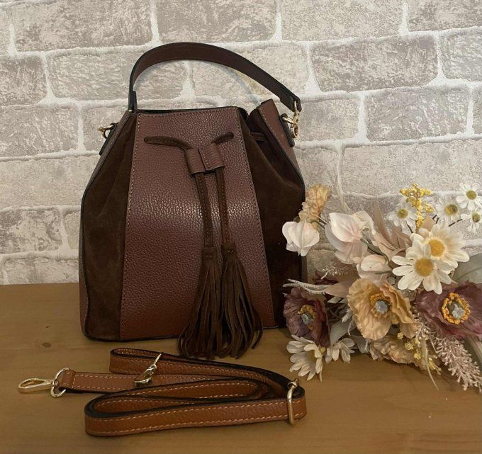 Sac en cuir véritable
